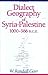 Dialect Geography of Syria-Palestine, 1000-586 BCE by W. Randall Garr