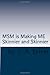 MSM is Making ME Skinnier and Skinnier: One Supplement. Capsules. Baths