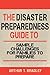The Disaster Preparedness Guide to Sample Challenges for Families to Prepare