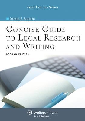 Concise Guide To Legal Research and Writing