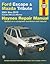 Ford Escape & Mazda Tribute 2001-2012: 2001 thru 2012 - Includes Mercury Mariner (Automotive Repair Manual)