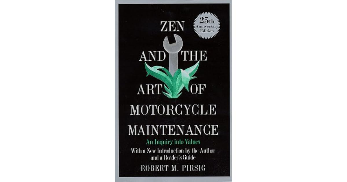 Zen and the Art of Motorcycle Maintenance An Inquiry Into Values by