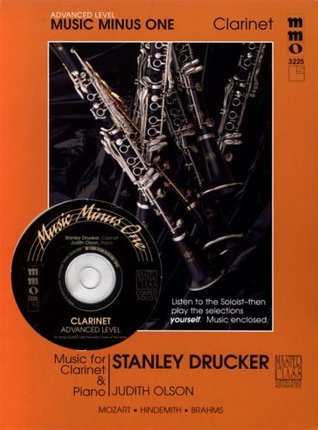 Music Minus One Clarinet: Advanced Contest Solos, Vol. I - Book/Online Audio (Paperback)