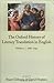 The Oxford History of Liter...