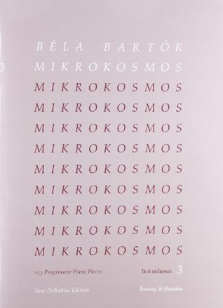Mikrokosmos Volume 3 (Pink) | Piano Solo Method Book | Progressive Piano Exercises and Classical Piano Technique Training | Essential Sheet Music for Developing Skills and Building Foundation