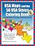 USA Maps and the 50 USA States Coloring Book: Includes Maps of Canada and North America