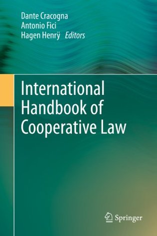 International Handbook of Cooperative Law (Kindle Edition)