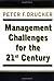 Management Challenges for the 21st Century