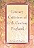Literary Criticism of 17th Century England