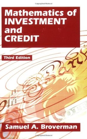 Mathematics Of Investment And Credit (Paperback)