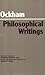 Philosophical Writings