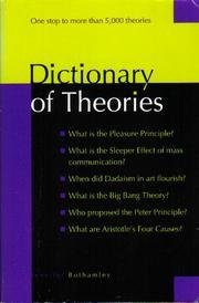 Dictionary of Theories (Paperback)