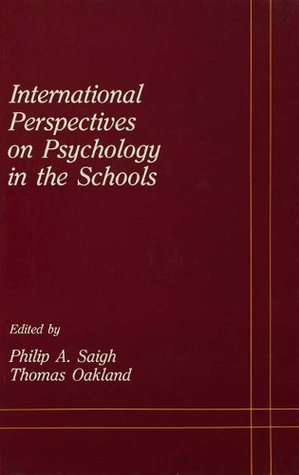 International Perspectives on Psychology in the Schools (School Psychology Series)