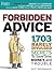 Forbidden Advice by Jeff Bredenberg