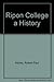 Ripon College a History
