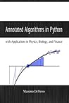 Annotated Algorithms in Python: with Applications in Physics, Biology, and Finance