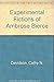 Experimental Fictions of Ambrose Bierce: Structuring the Ineffable