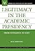 Legitimacy in the Academic Presidency by Rita Bornstein