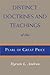 Distinct Doctrines and Teachings of the Pearl of Great Price