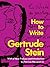How to Write