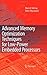 Advanced Memory Optimization Techniques for Low-Power Embedded Processors