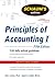 Schaum's Outline of Principles of Accounting I (Schaum's Outline Series)