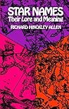 Star Names: Their...