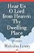 Hear Us O Lord from Heaven Thy Dwelling Place by Malcolm Lowry