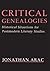 Critical Genealogies by Jonathan Arac