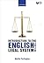 Introduction to the English Legal System 2013-2014 by Martin Partington