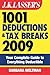J.K. Lasser's 1001 Deductions and Tax Breaks 2009: Your Complete Guide to Everything Deductible