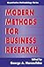 Modern Methods for Business Research (Quantitative Methodology Series)