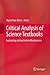 Critical Analysis of Science Textbooks: Evaluating instructional effectiveness