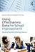 Using Effectiveness Data for School Improvement: Developing and Utilising Metrics