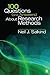 100 Questions (and Answers) About Research Methods (SAGE 100 Questions and Answers)