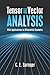 Tensor and Vector Analysis by C.E. Springer