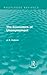 The Economics of Unemployment (Routledge Revivals)