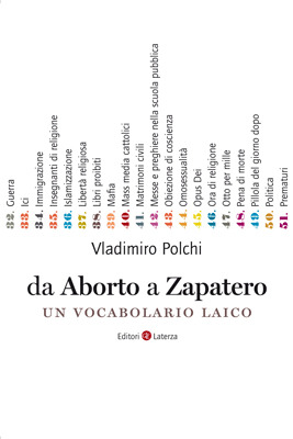 Da Aborto a Zapatero: Un vocabolario laico