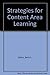 Strategies for Content Area Learning: Vocabulary*Comprehension*Response