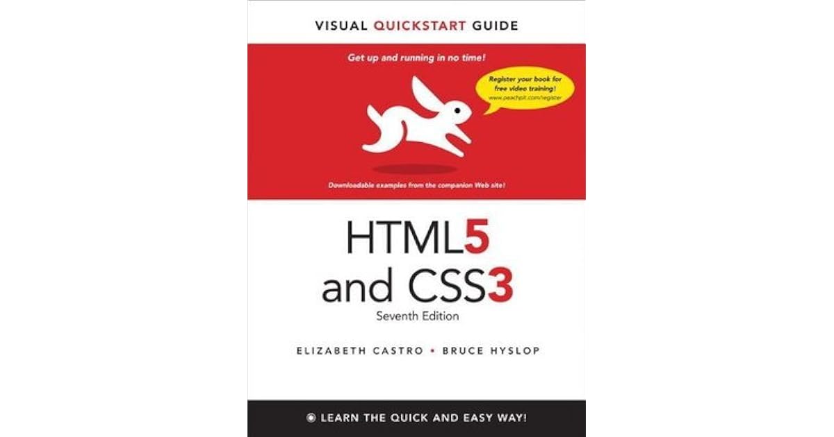 Html5 And Css3 By Elizabeth Castro - 