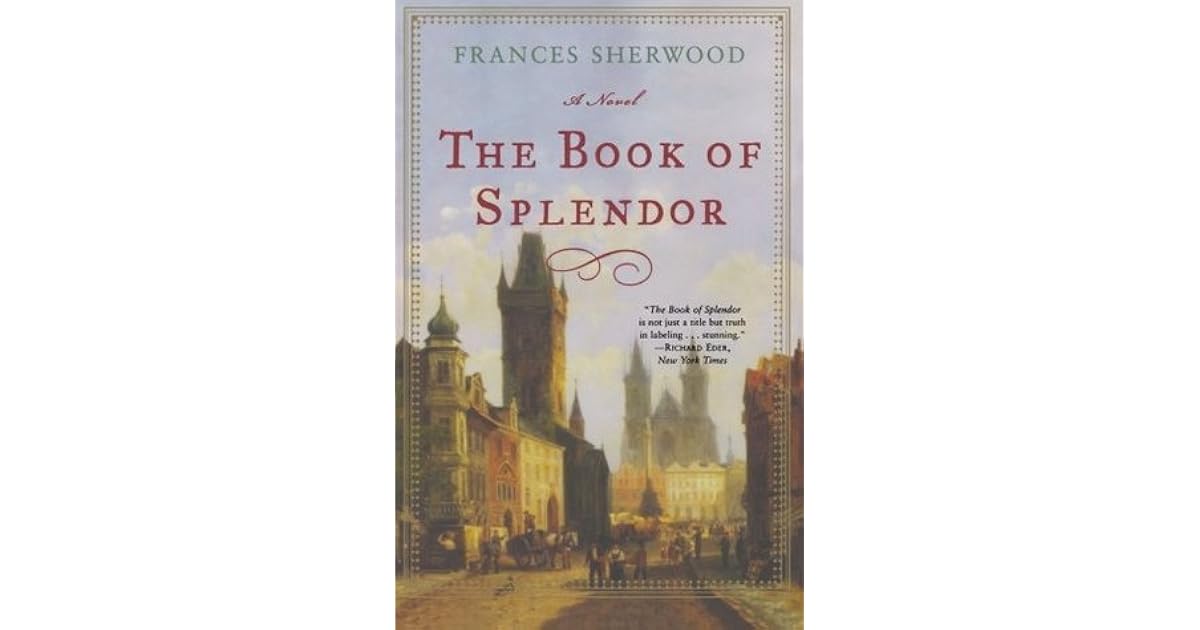 The Book of Splendor by Frances Sherwood