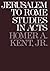 Jerusalem to Rome: Studies ...