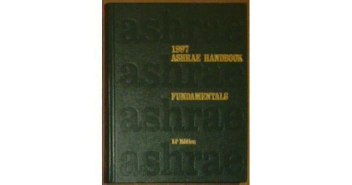 ASHRAE FUNDAMENTALS HANDBOOK 1997 PDF FREE DOWNLOAD visual data 5