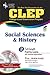 CLEP Social Sciences and History w/ CD-ROM by CLEP