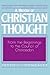 A History of Christian Thought, Vol. 1: From the Beginnings to the Council of Chalcedon
