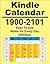 1900-2101 Kindle Calendar a...