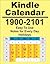1900-2101 Kindle Calendar and Day Planner by Andrei Pushkin