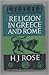 Religion in Greece and Rome by Herbert J. Rose
