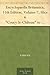 Encyclopaedia Britannica, 11th Edition, Volume 7, Slice 6 "Coucy-le-Château" to "Crocodile"
