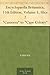 Encyclopaedia Britannica, 11th Edition, Volume 5, Slice 2 "Camorra" to "Cape Colony"